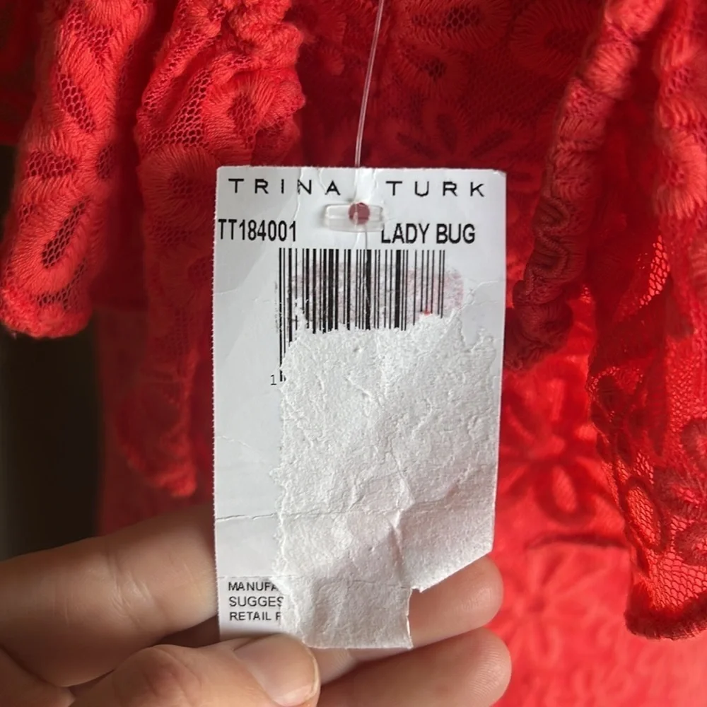 Trina Turk “Roseville” Off the Shoulder Dress - Picture 9 of 12